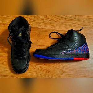 Men's Nike Air Jordan 2 Retro BHM, Size 8